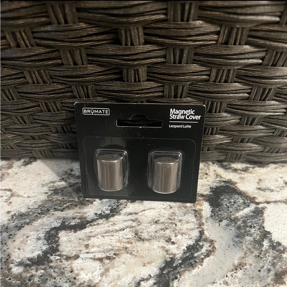 BrüMate Limited Edition Leopard Latte Straw Covers